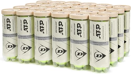 Dunlop ATP Championship Extra Duty tennis balls 24-can case